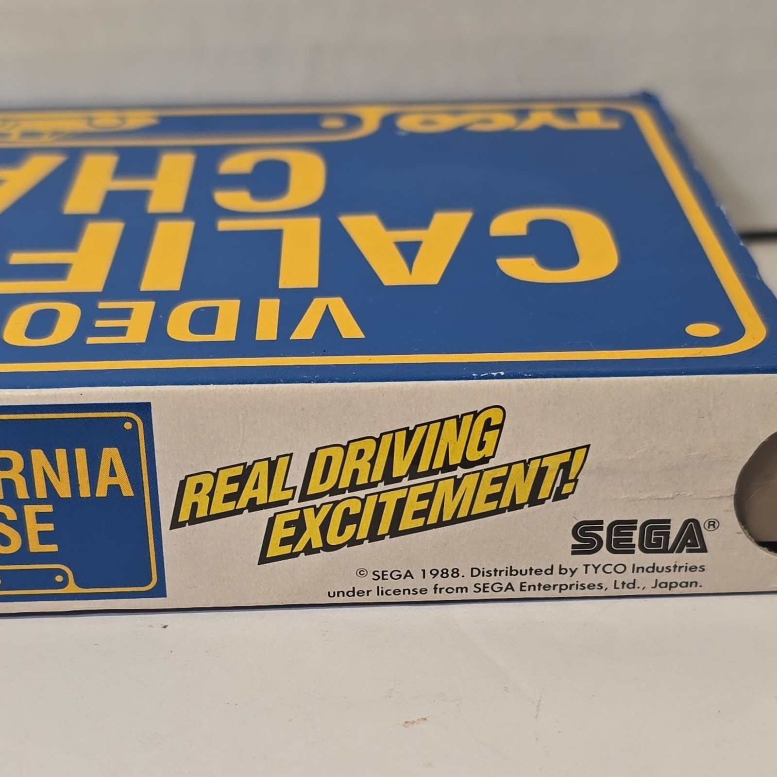 Vintage Tyco Sega Video Driver California Chase Video Tape VHS Game