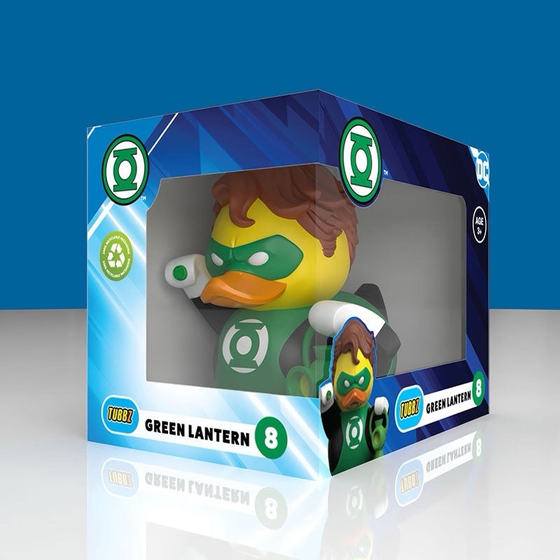 TUBBZ Boxed DC Comics Green lantern Official Collectible Duck Figure JEEP