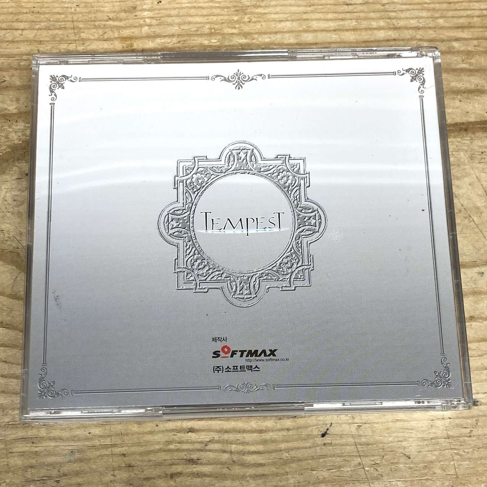4 CD The War of Genesis Tempest PC Computer Game Korea