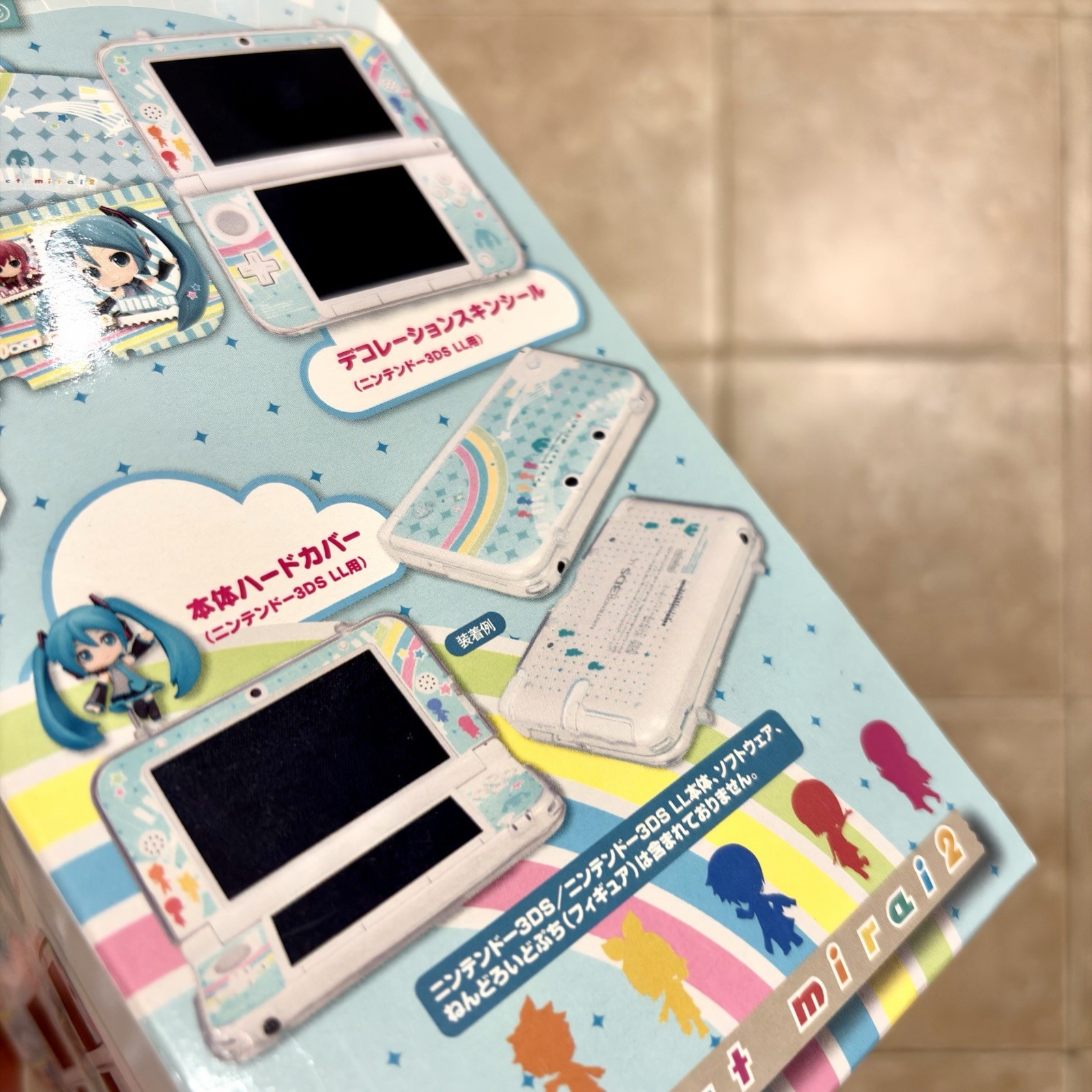 Official HORI Hatsune Miku 3DS & 3DS XL Accessory Set Project Mirai 2 Japan NEW