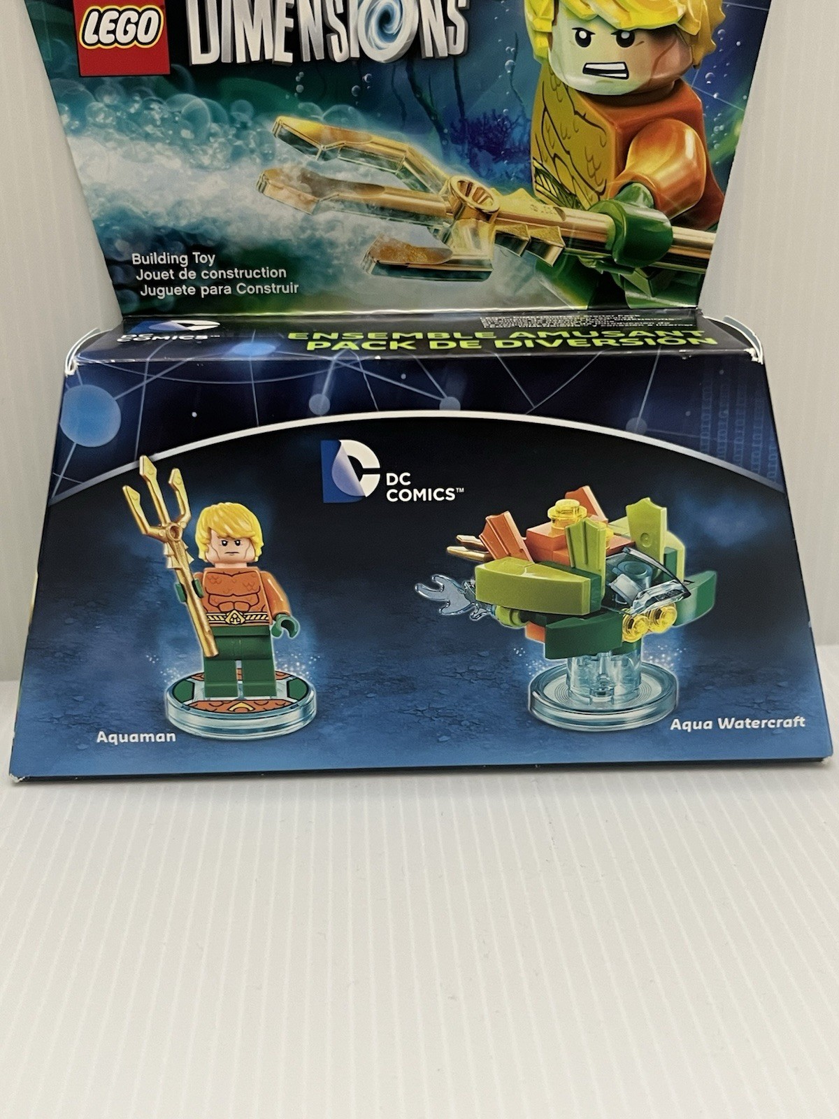 LEGO Dimensions Aquaman Aqua Watercraft DC Comics Fun Pack – 43 Pcs – BOX SEALED