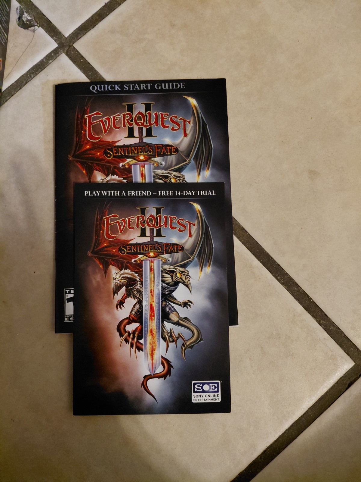 Video Game PC Everquest II Sentinel’s Fate