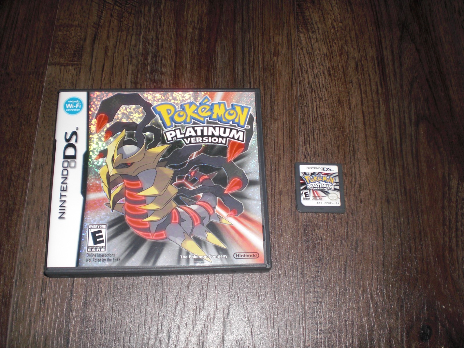 AUTHENTIC Pokemon Platinum Version GENUINE Game Nintendo DS 3DS XL w Case Nr CIB