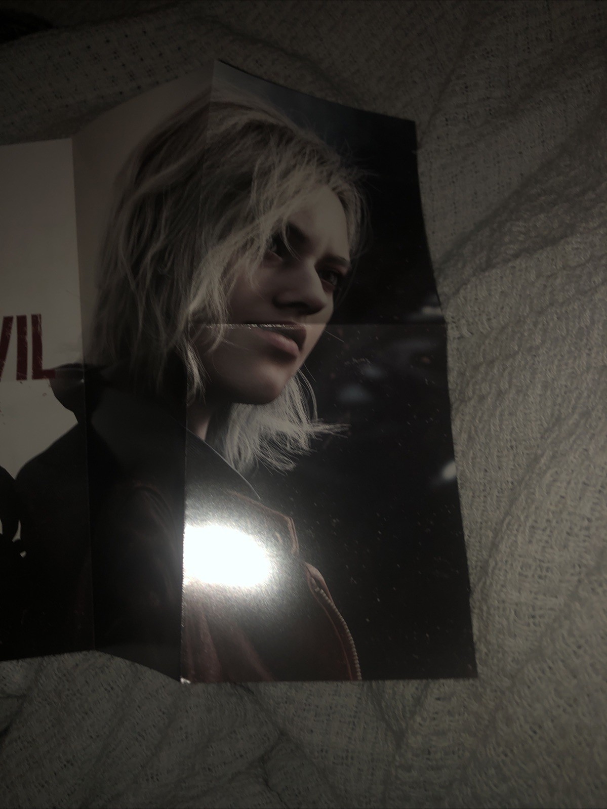 Capcom Resident Evil Requiem Promo Poster Limited Edition Exclusive Ps5 Pin Up