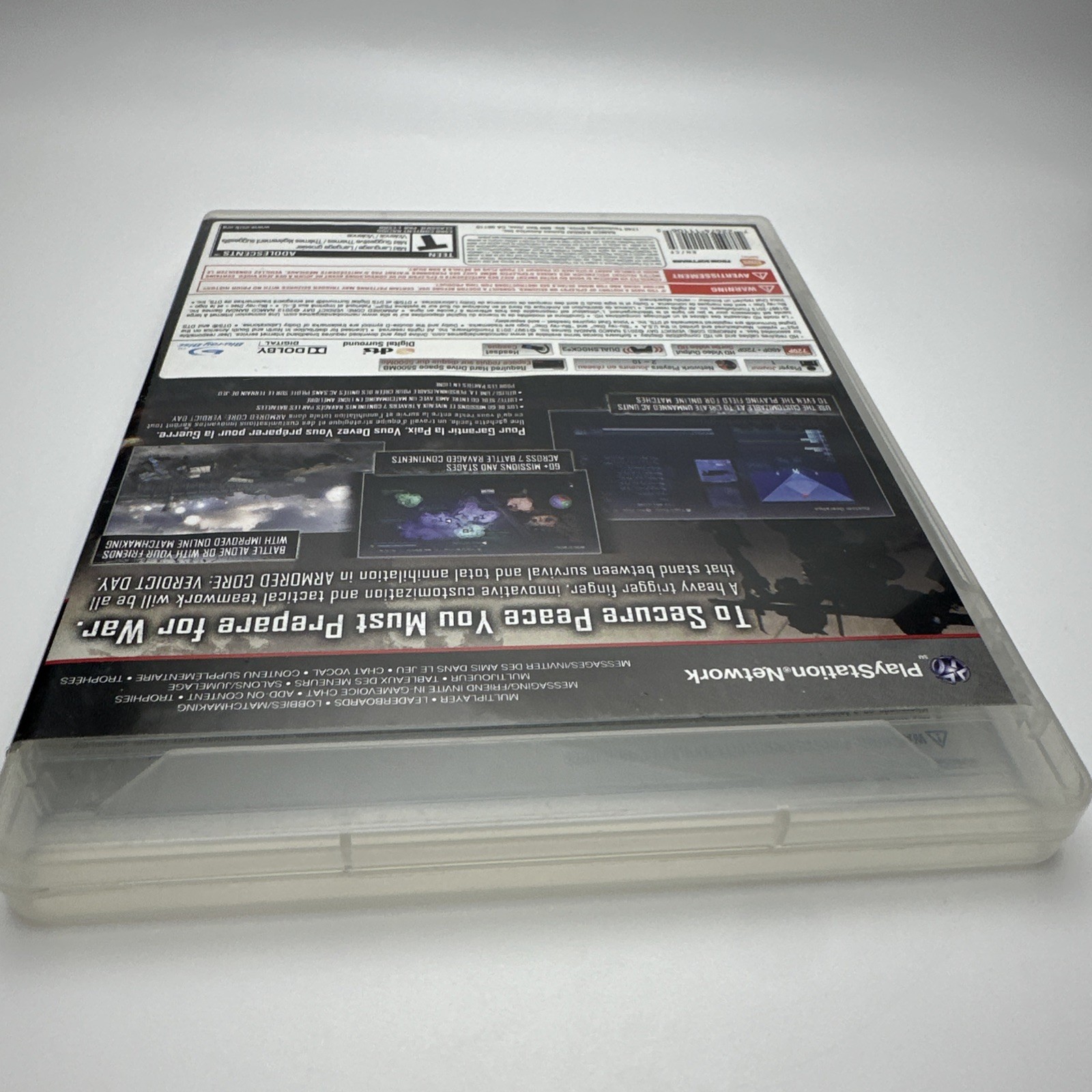 Armored Core Verdict Day PS3 NTSC-U *RARE* English Copy USA SELLER