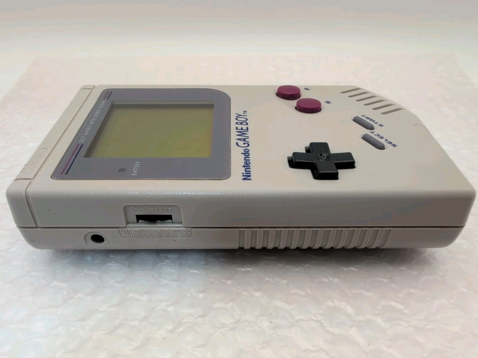 Original Nintendo Gameboy DMG-01 Gray CIB *Matching Serial* Rare – Excellent