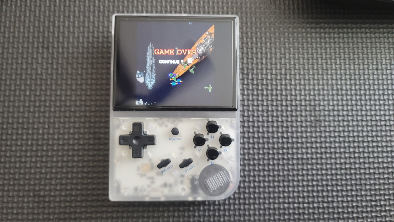 ANBERNIC RG35XX (CLEAR) 16GB GAME CARD (FREE BRICK) FRE CASE (GXRG)