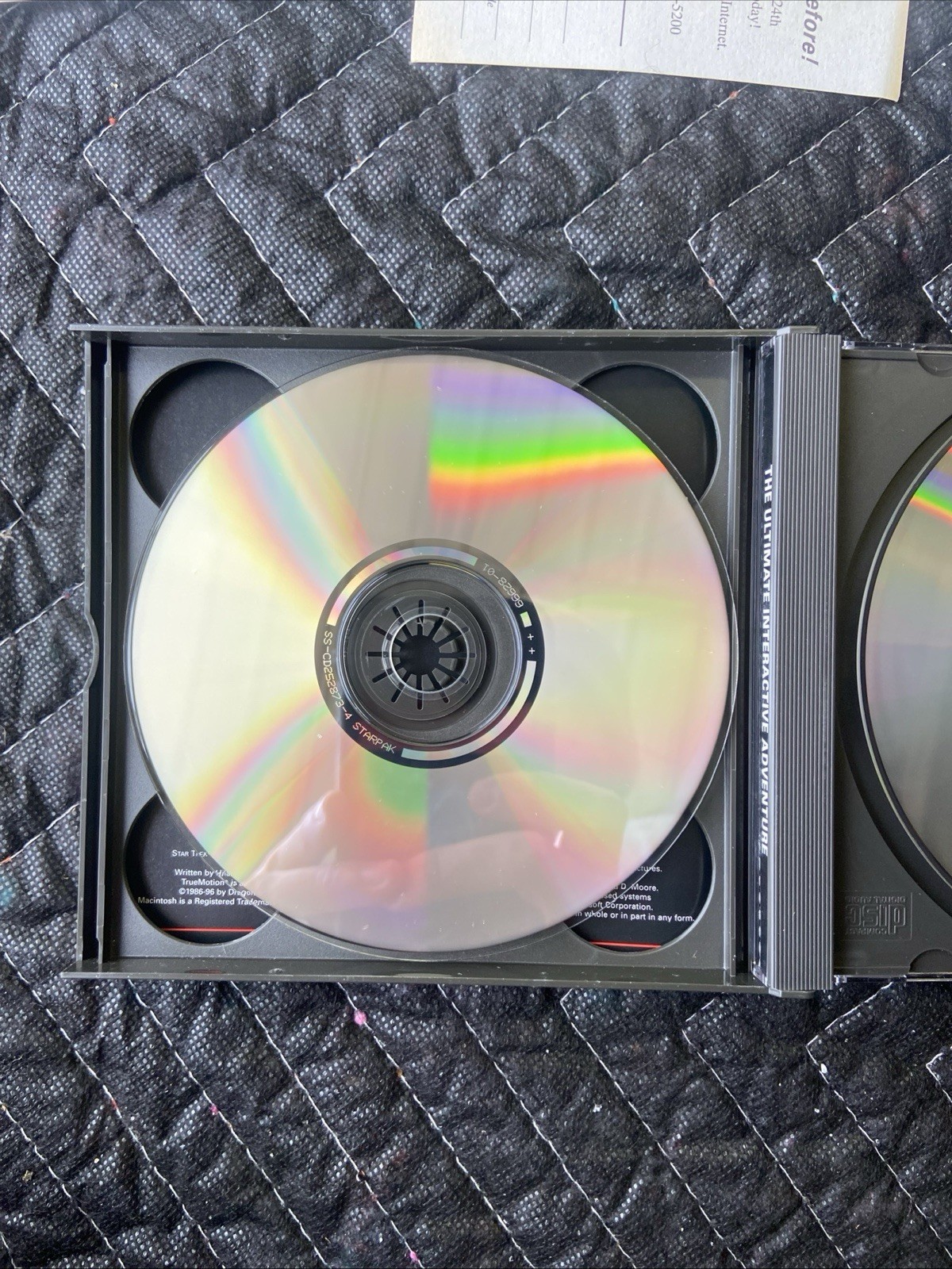1996 Star Trek Klingon The Ultimate Interactive Adventure CD-ROM PC Game