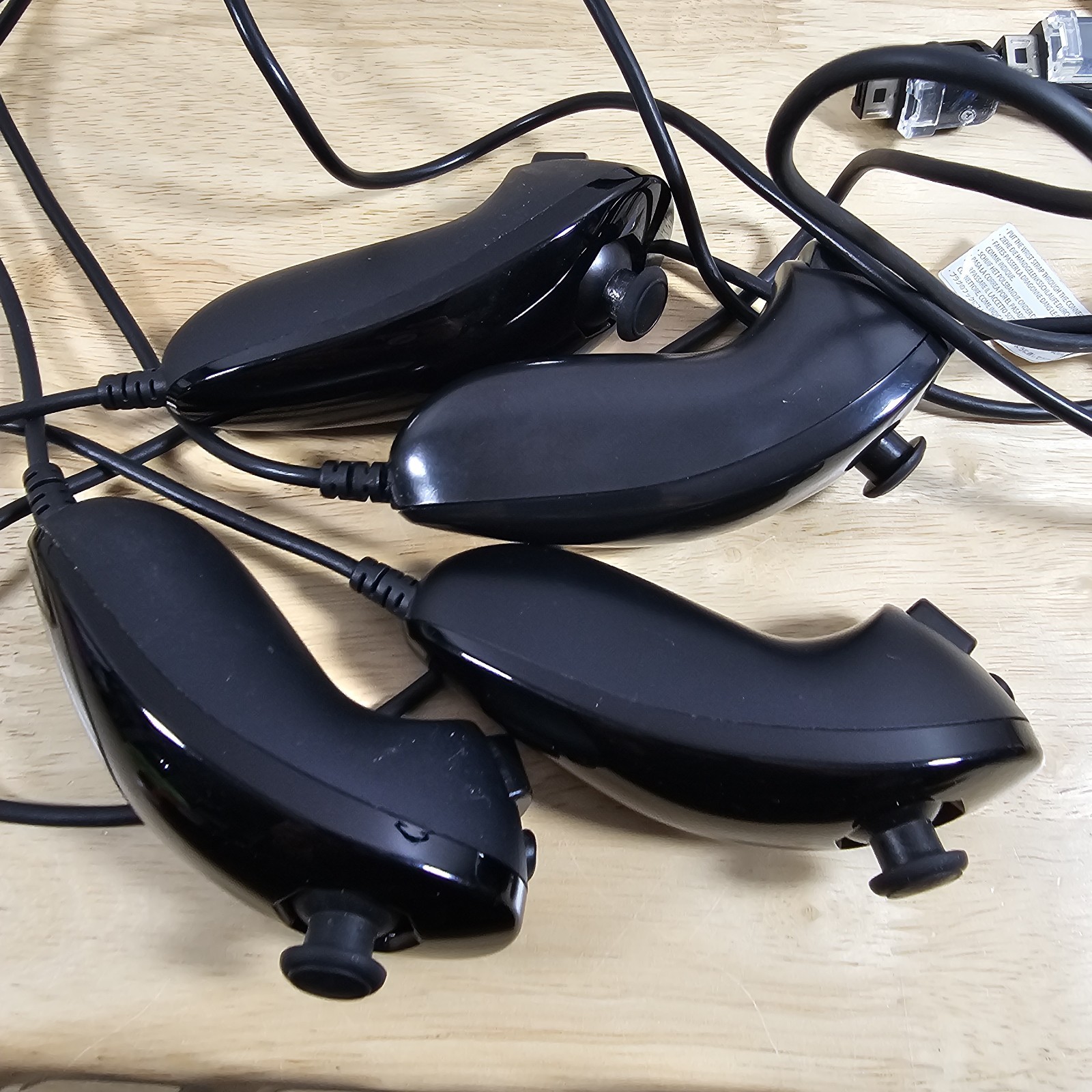 Lot Of 8 Nintendo Wii RVL-036 Wireless Motion Plus Remote Controllers *Untested*