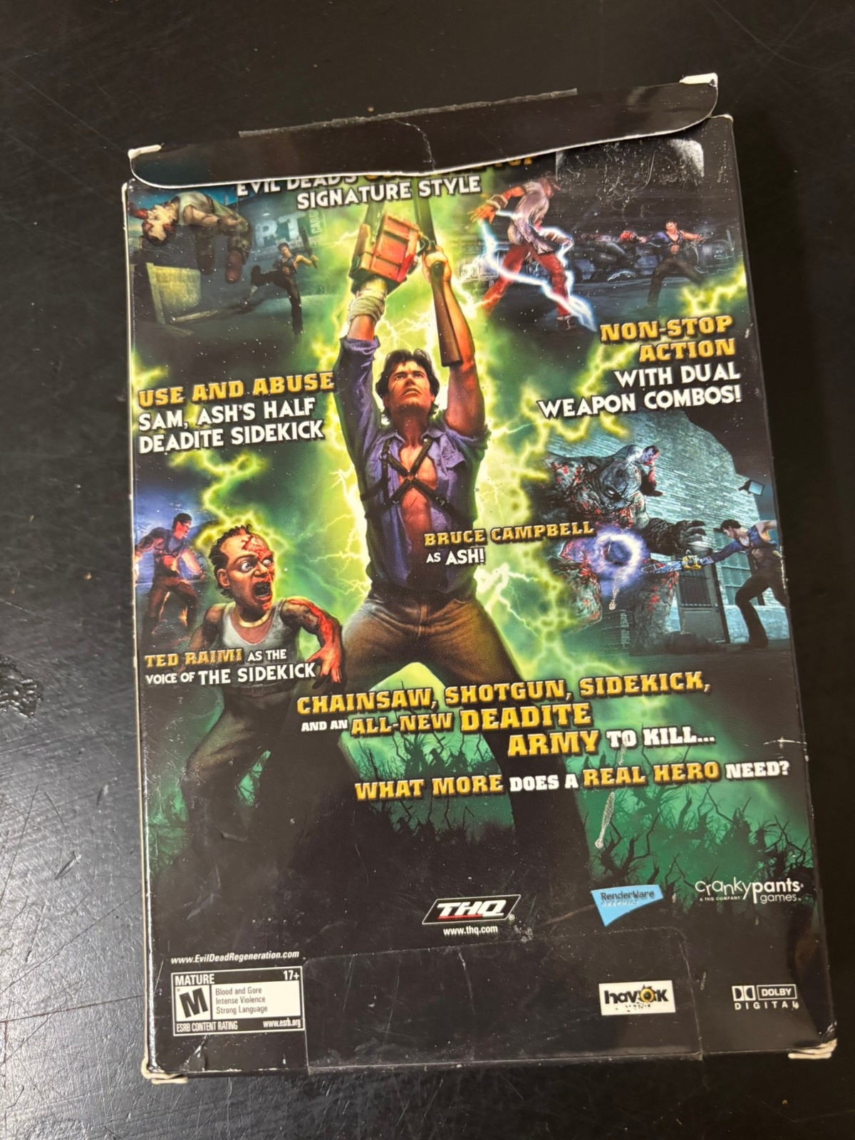 Evil Dead Regeneration PC game Complete in Retail box w/ 4 Discs and Manual
