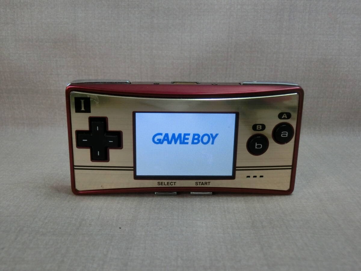 Nintendo GAME BOY micro OXY-001 Handheld Console With Software Used