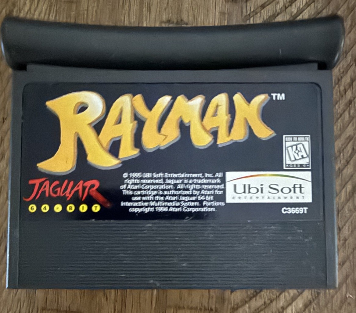 Rayman (Atari Jaguar, 1995) CIB