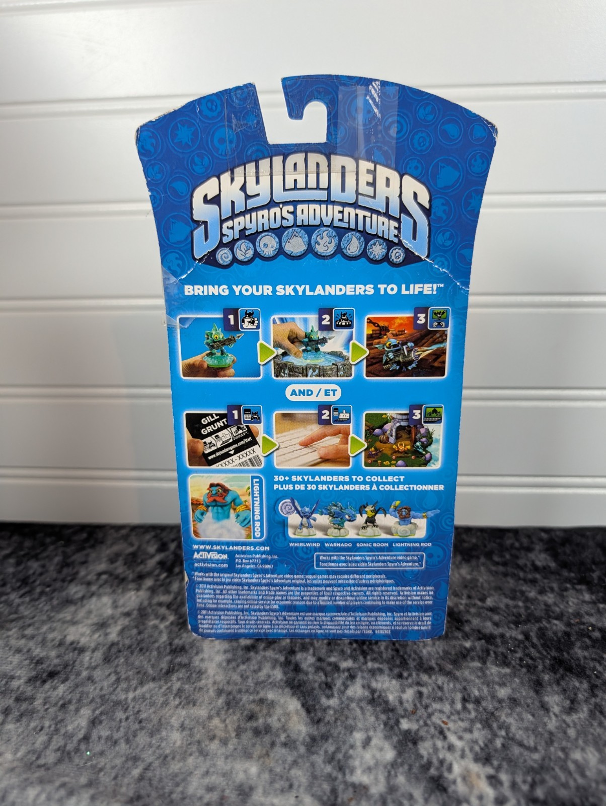 Skylanders Spyros Adventure Lightning Rod