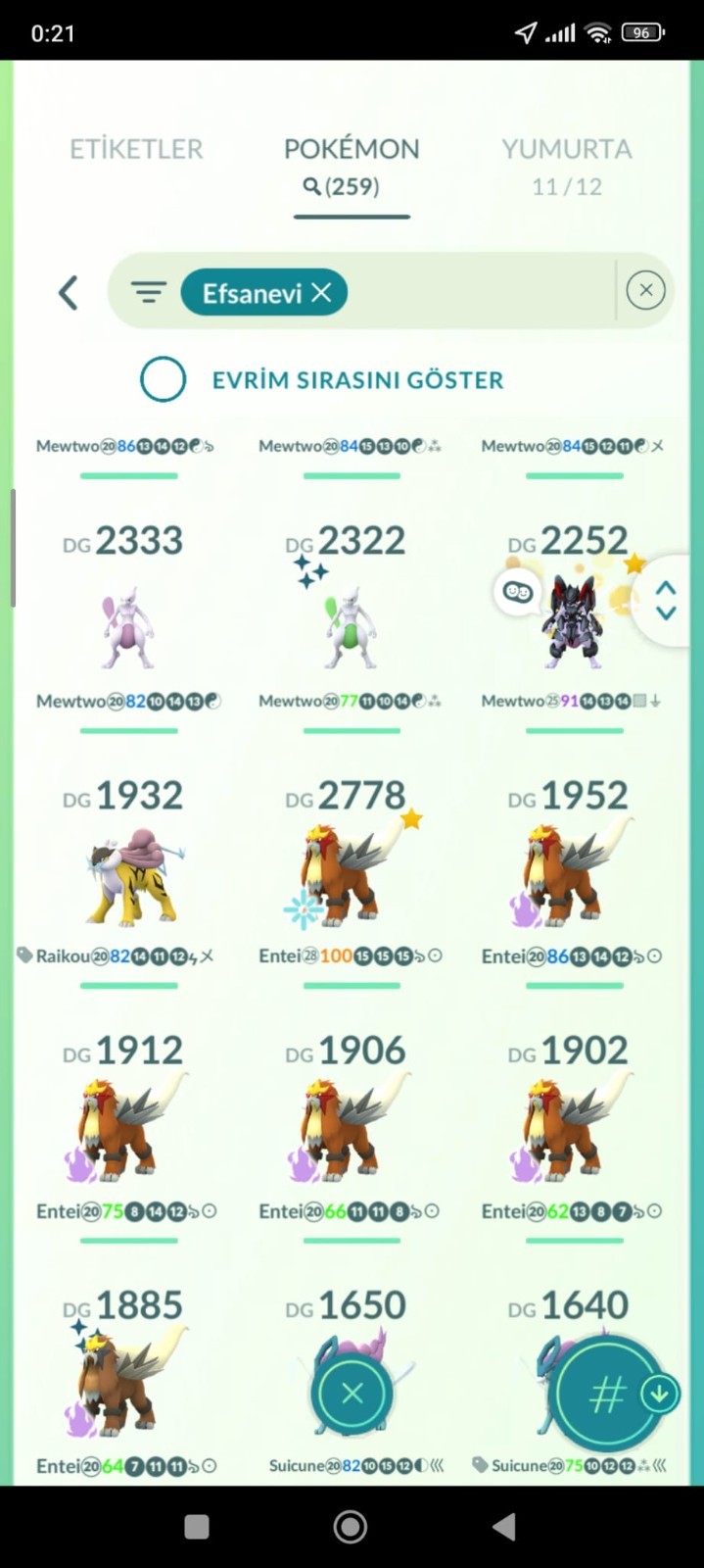 Pokémon Go Acc level 72 lvl – Hundo Shaymin 100iv – iv100 10 Legend