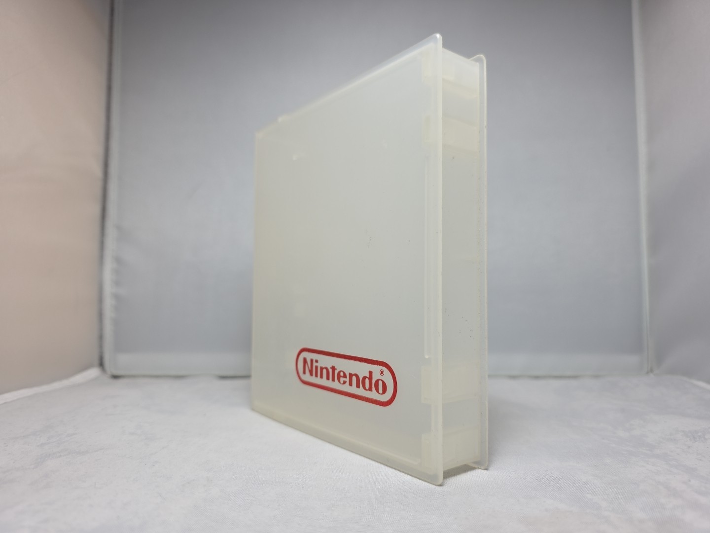 Clear Official NES Nintendo Plastic Game Cartridge Case Hard Clamshell OEM