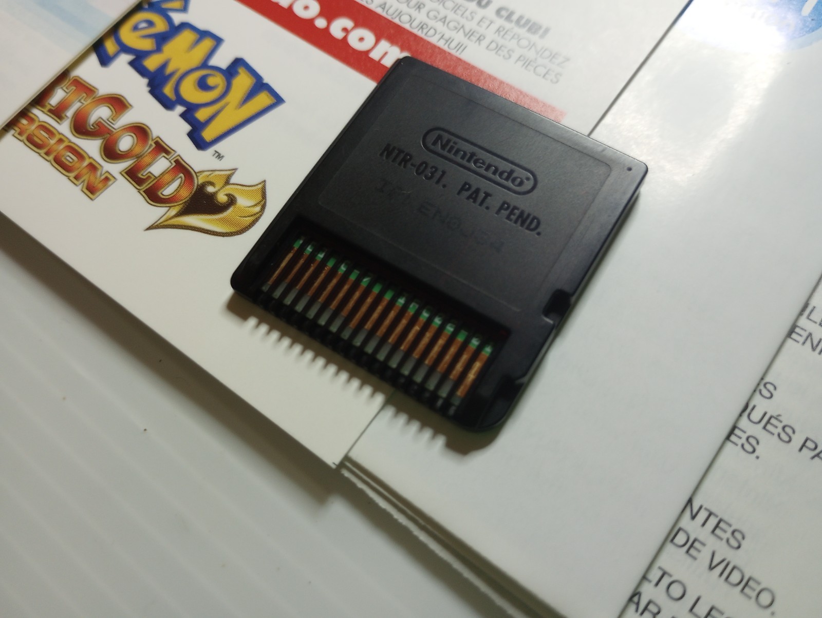 Nintendo DS Pokemon Platinum SoulSilver HeartGold Complete Game Case Manual +