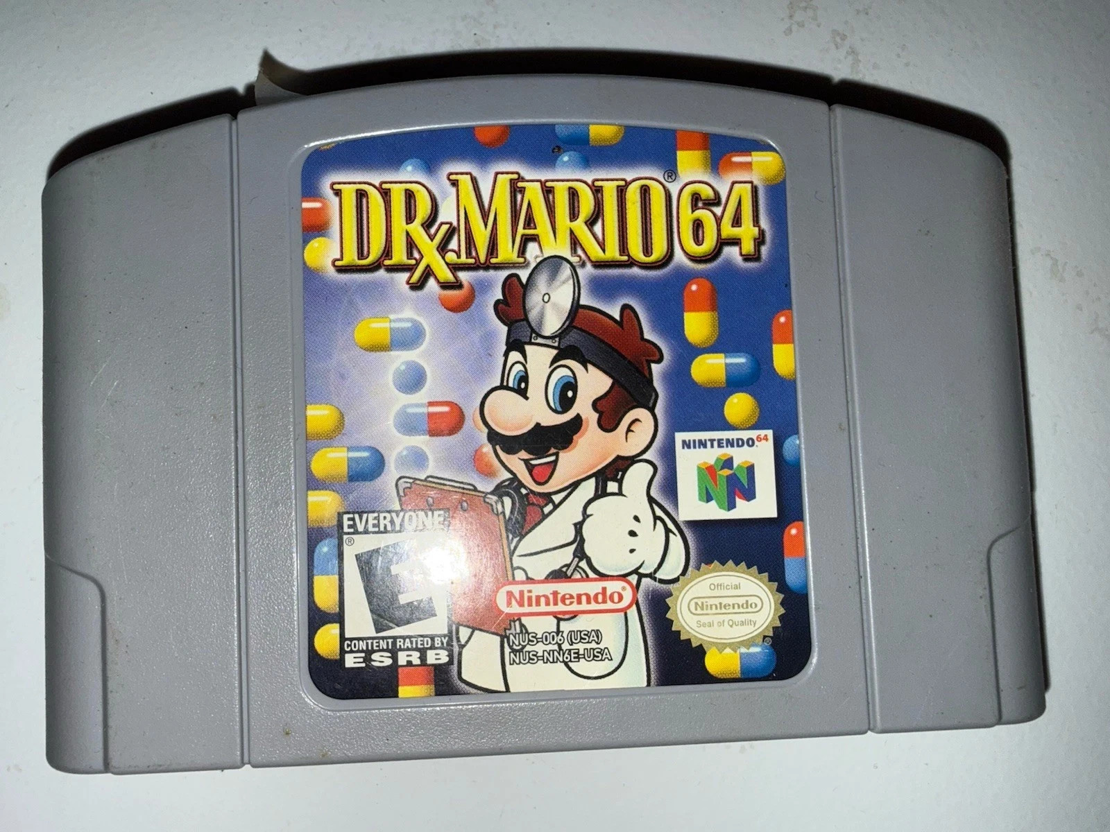 Dr. Mario 64 (Nintendo 64, 2001) N64 Authentic Game Cartridge Only Tested