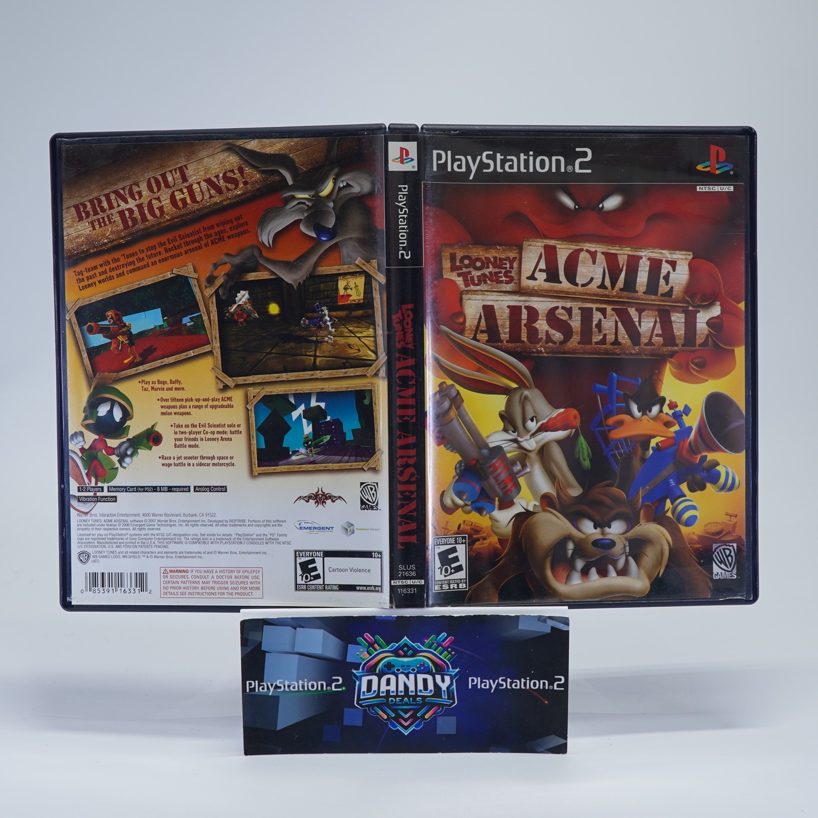 Looney Tunes Acme Arsenal PS2 – PlayStation 2