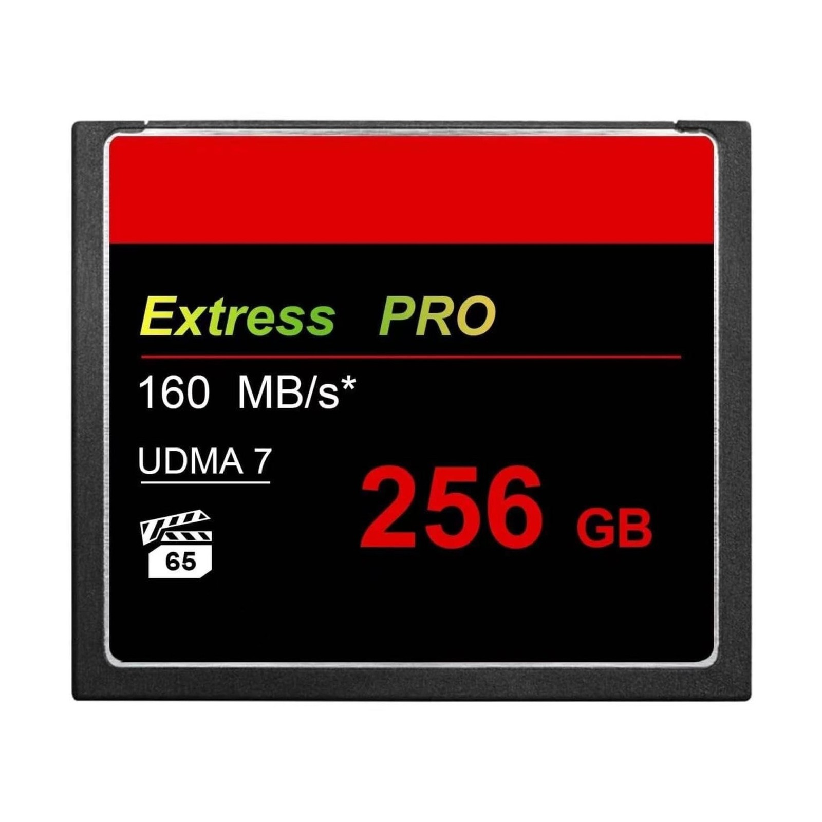 256GB UDMA high-Speed CF Card 160MB/s Transmission Speed