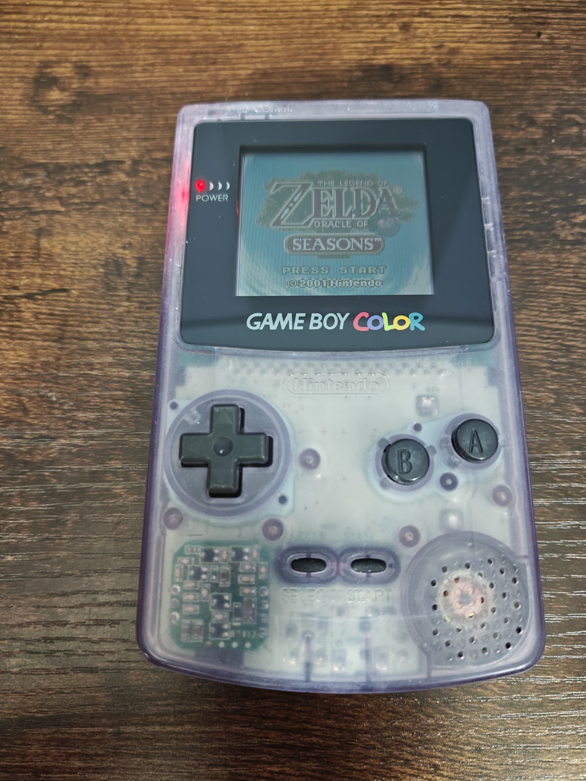 Nintendo Game Boy Color Handheld System – Atomic Purple Very Clean GBC