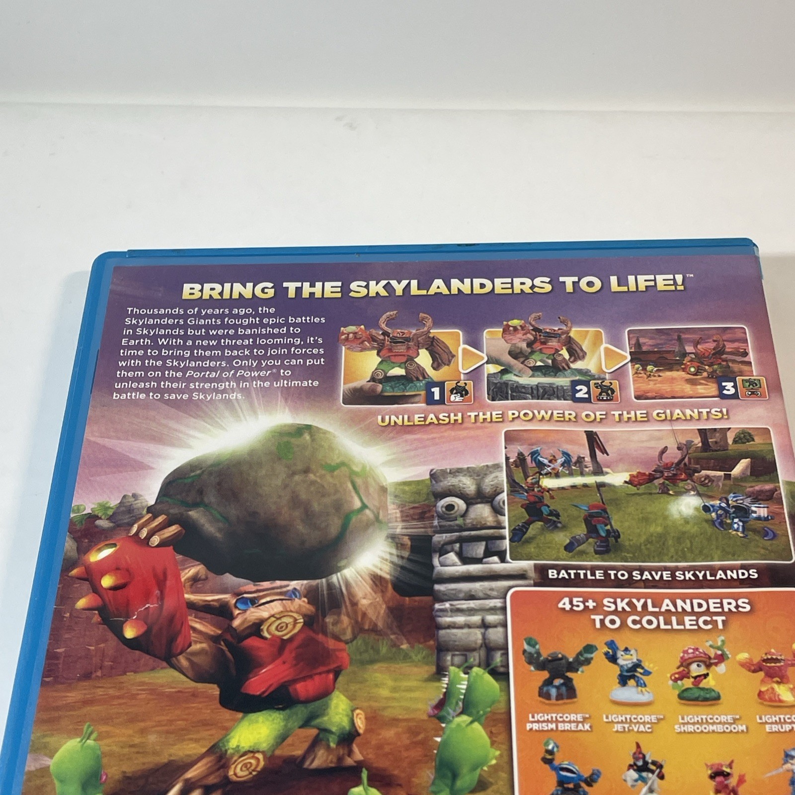 Skylanders Giants (Nintendo Wii U, 2012) CIB Complete