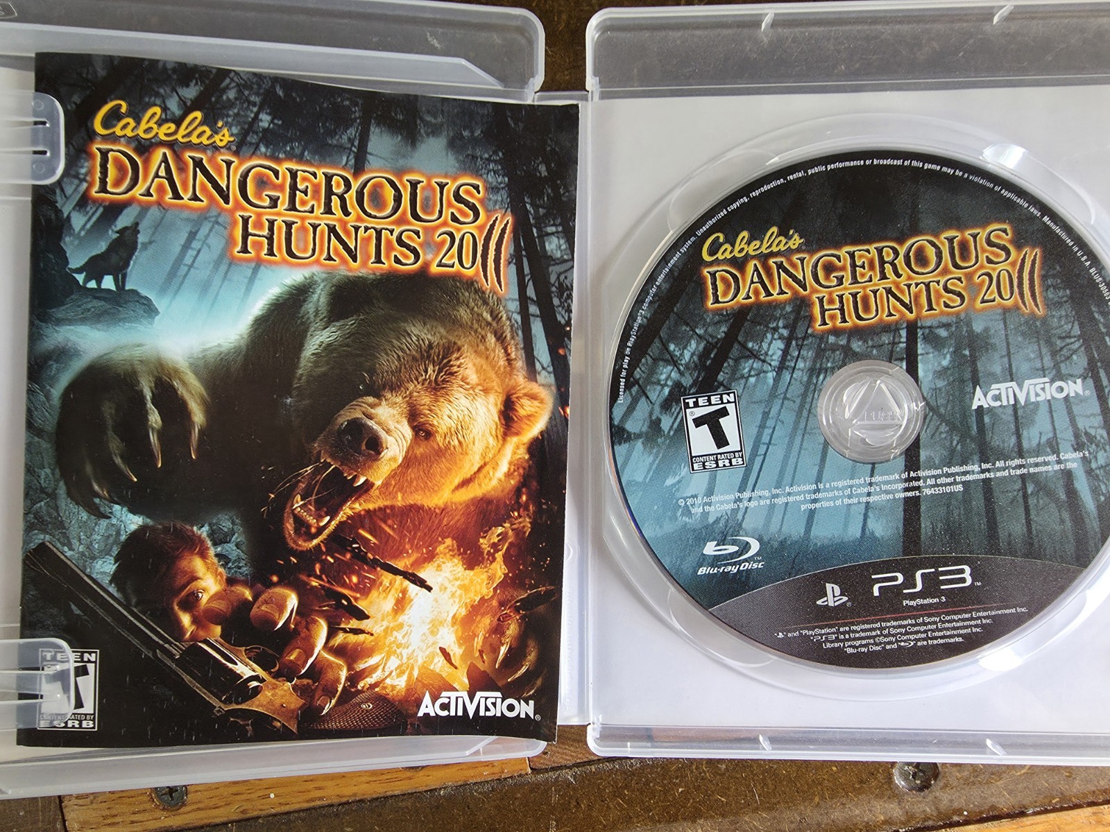 Cabela’s Dangerous Hunts 2011 PlayStation 3 (PS3) Complete with Manual