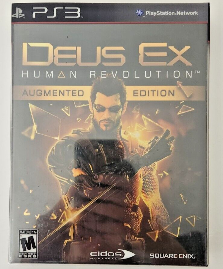 Deus Ex: Human Revolution Augmented Edition PS3 Brand New Game (2011 RPG)