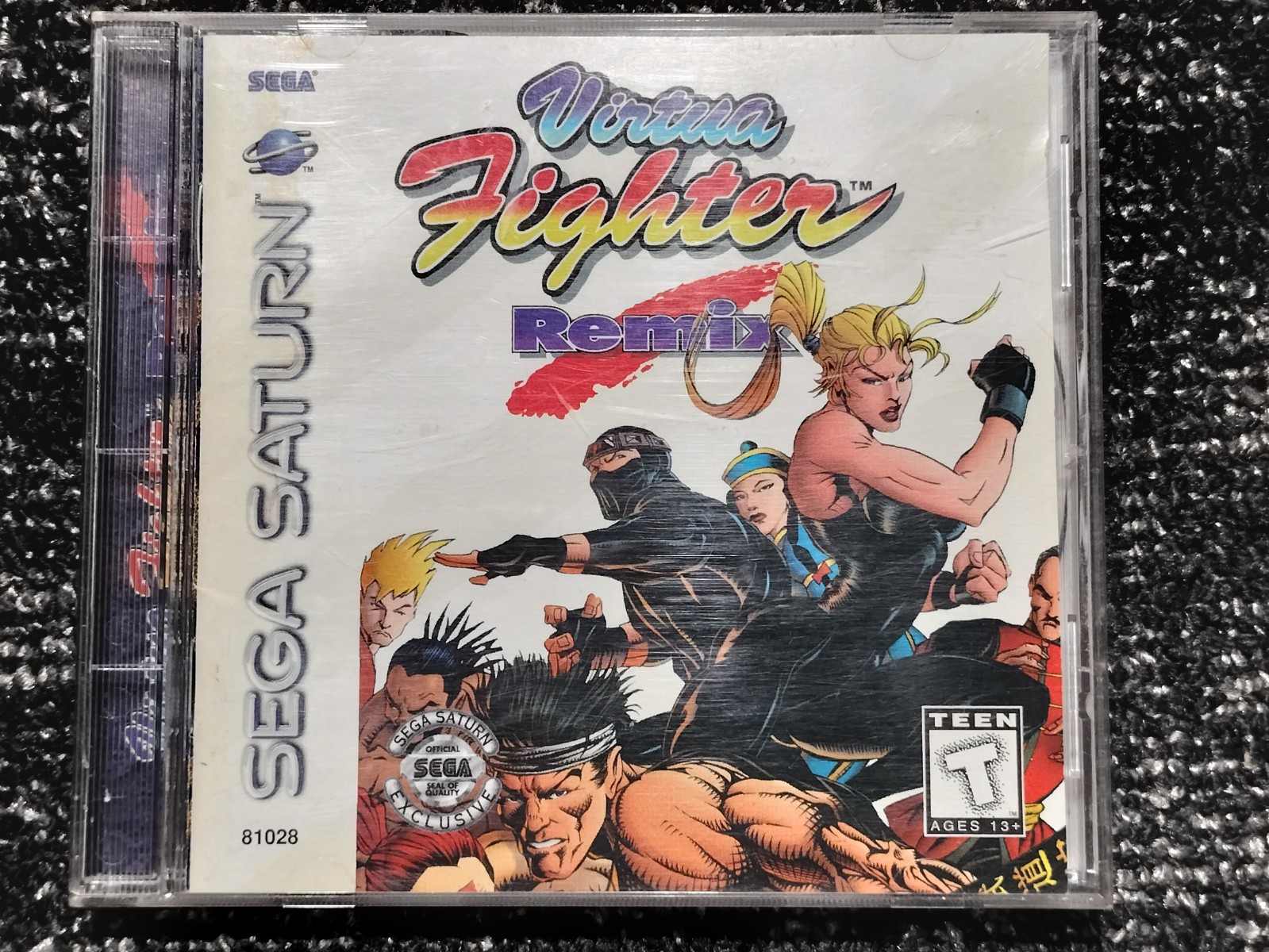 Virtua Fighter Remix (Sega Saturn) Complete CIB – Not for resale – small case