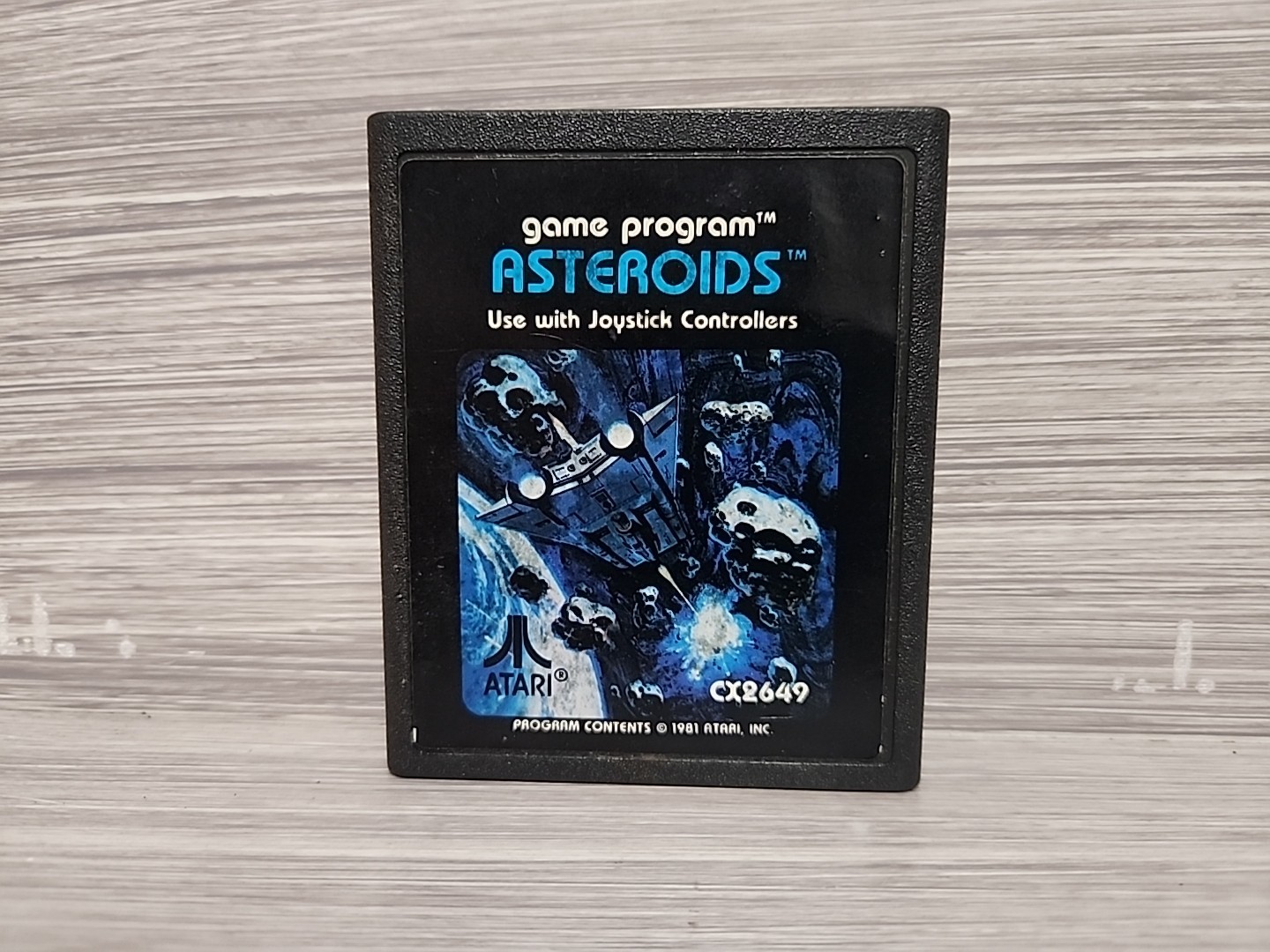 Asteroids (Atari 2600, 1981) CX2649 Retro Video Game