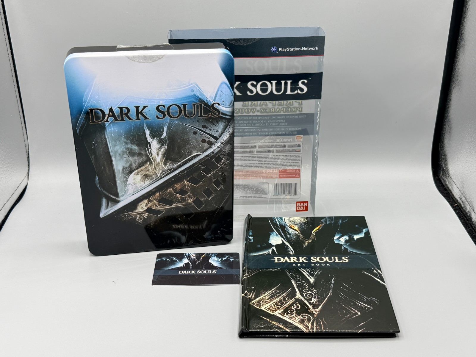 Dark Souls Limited Edition Microsoft Xbox 360 Tin Artbook Card NO GAME