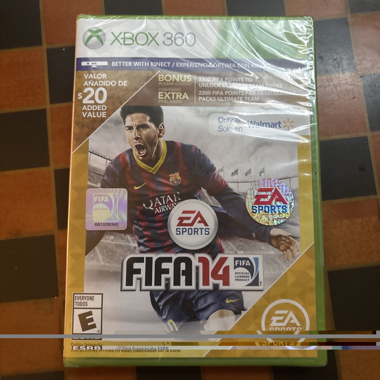 America Soccer/Football, FIFA 14 (Xbox 360, 2013) Walmart Exclusive SEALED