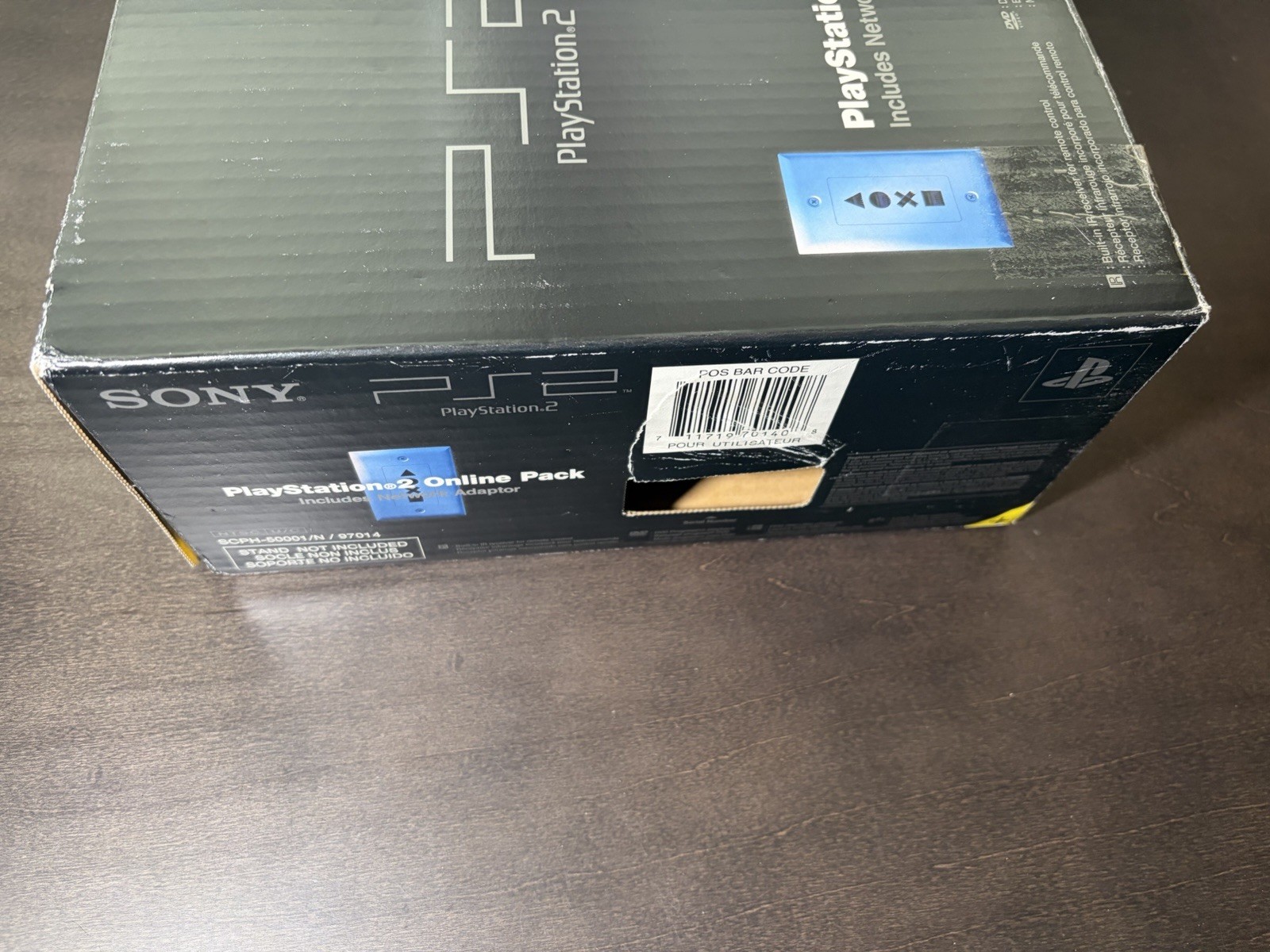 New In Box – Sony Playstation 2 PS2 Online Pack Black Game Console SCPH-50001