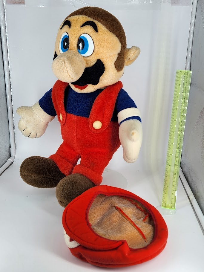 Super Mario Bros Plush AVANTI 1998 KOREA Toy Doll JAPAN