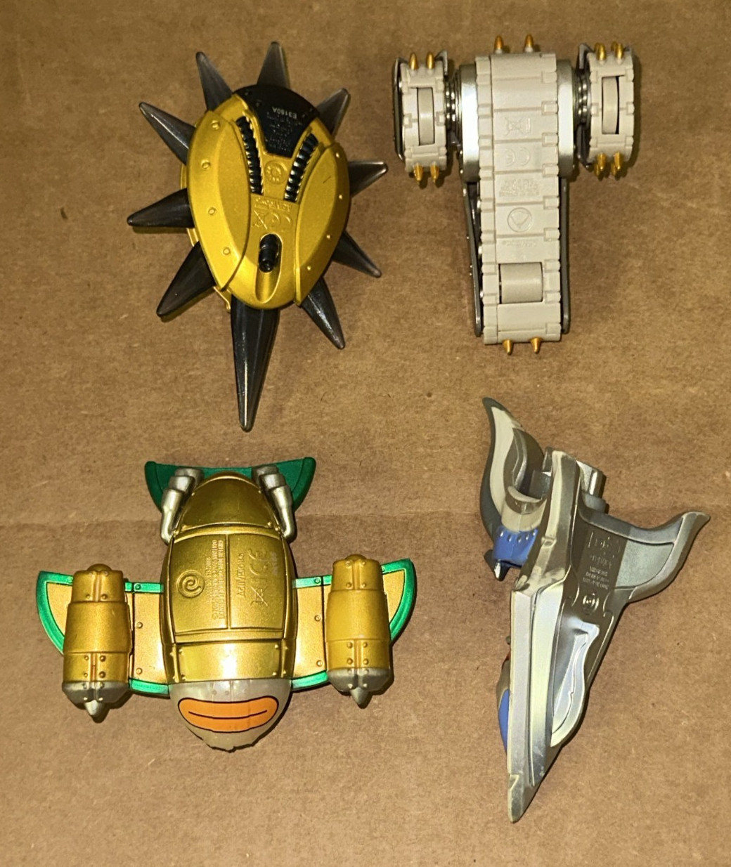 x4 Skylanders Vehicle Lot Set Plane Ship 87573888 87556888 87554888 87560888