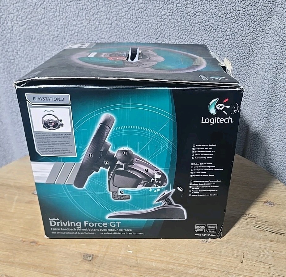 Logitech GT 941-000020 Driving Force GT Game Console Racing Wheel
