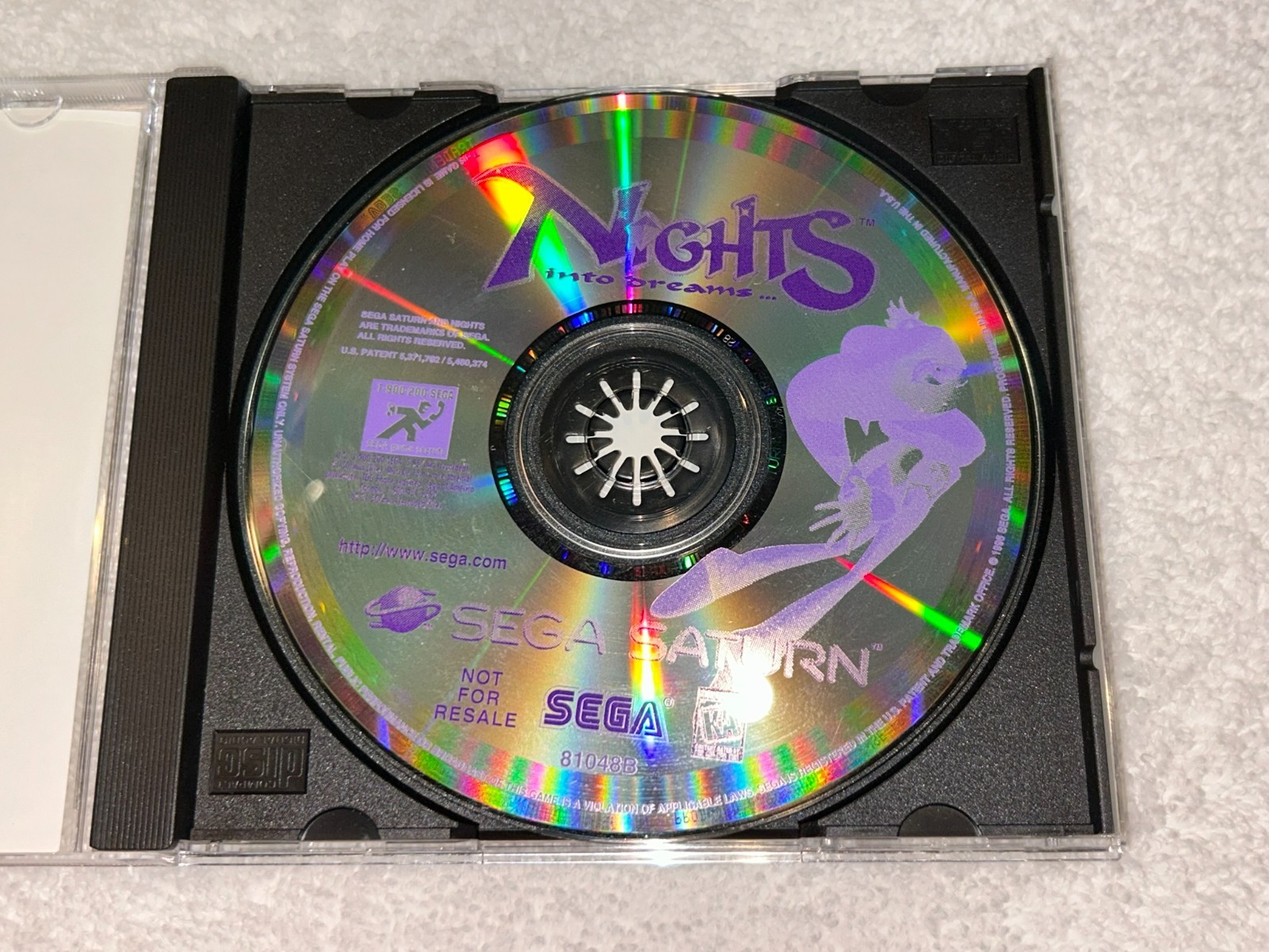 Nights Into Dreams… (Sega Saturn, 1996) Not For Resale CIB Complete N MINT!