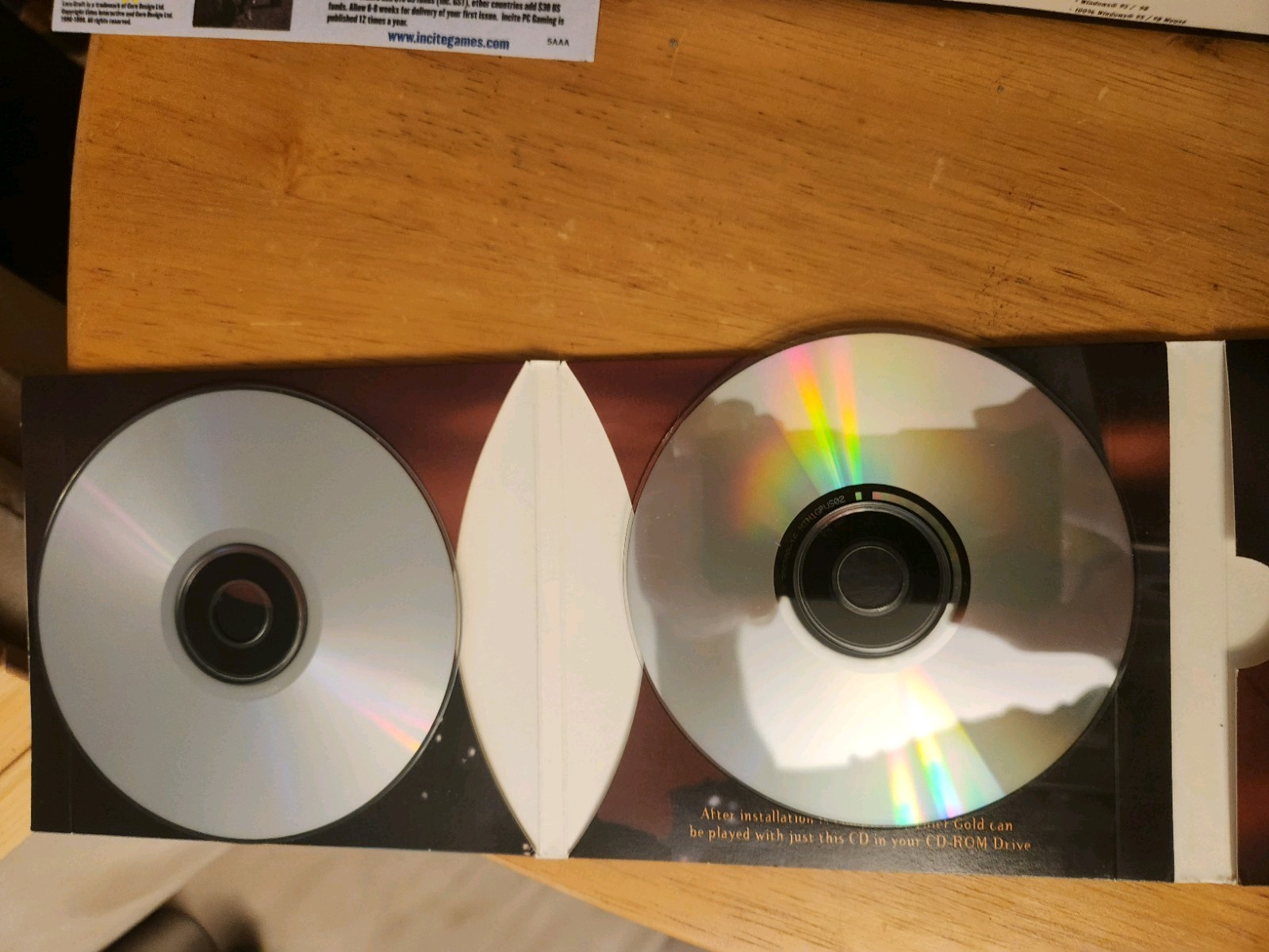 Thief Gold Trapezoid Collectors’ Edition PC Eidos 1999 Complete W/ Manual