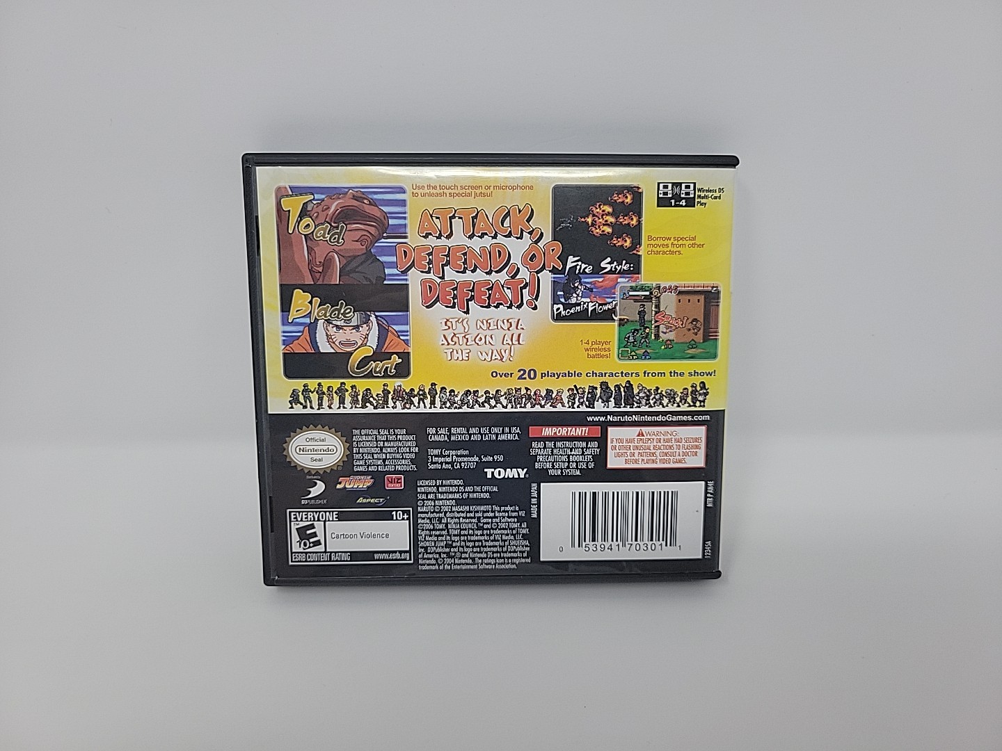 Naruto: Ninja Council 3 (Nintendo DS, 2007) CIB Complete Tested Free US Shipping