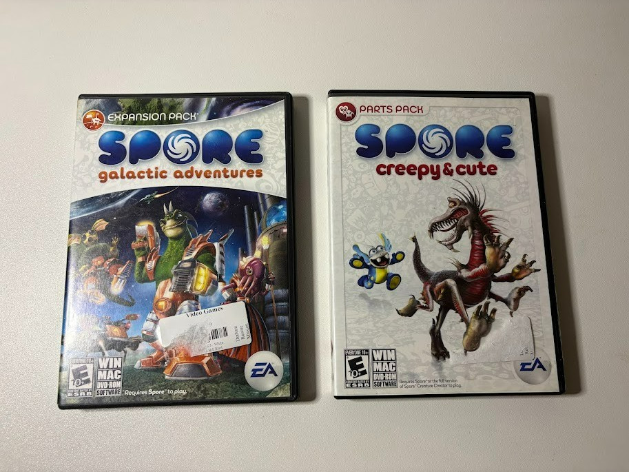 Spore: Galactic Adventures + Creepy & Cute Expansion packs (Windows/Mac, 2009)