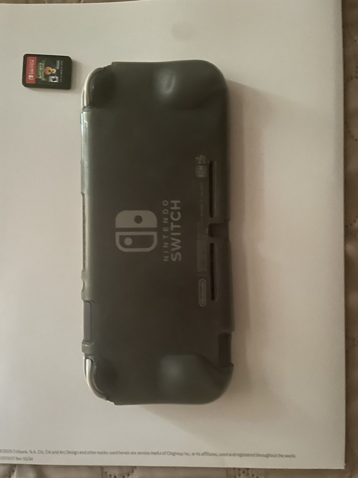 Nintendo Switch Lite Gray Handheld Console 32GB 720p Region Free HDH-001