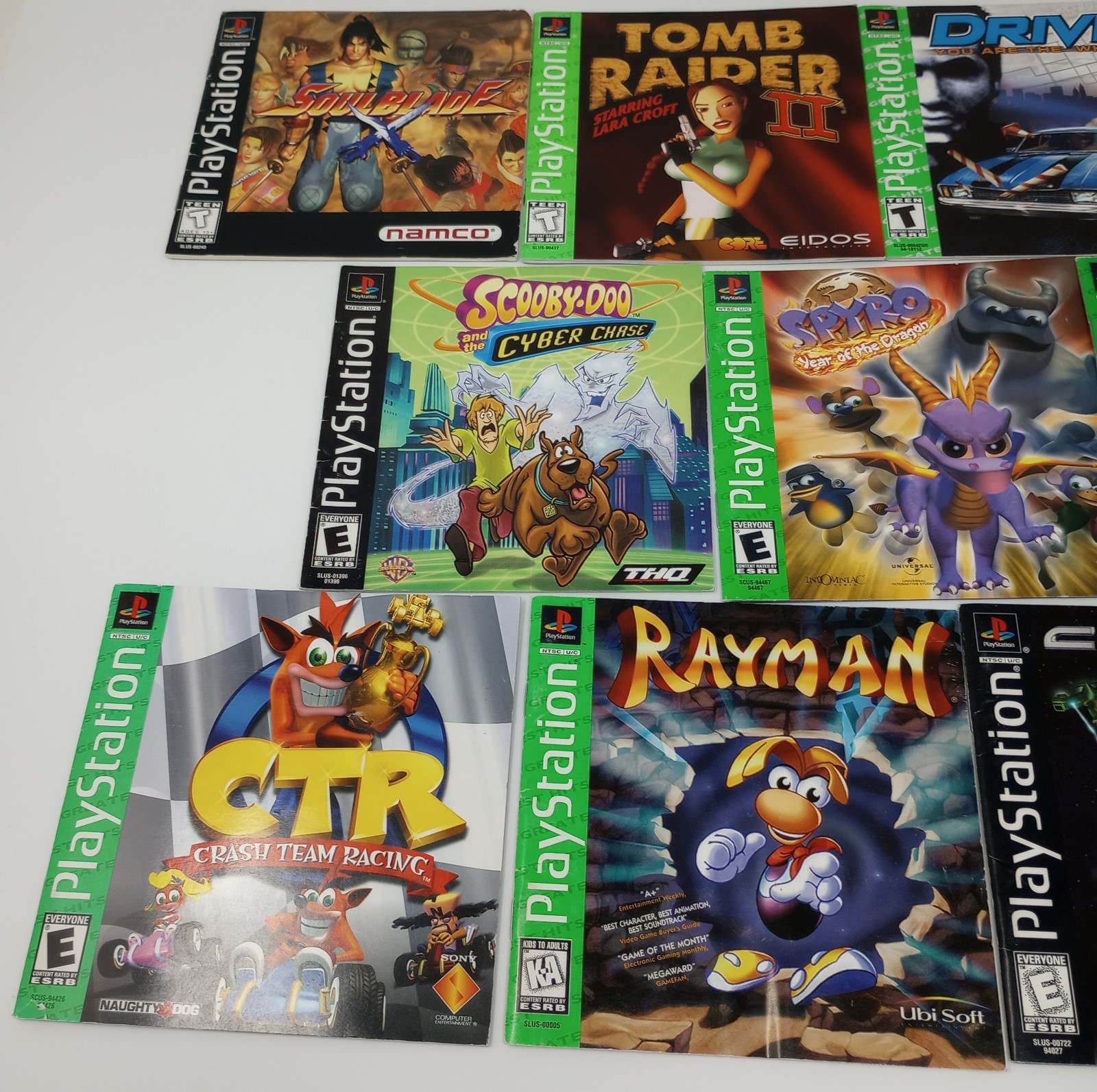 Lot Of 43 Playstation 1 (PS1) Manuals Only NO GAMES