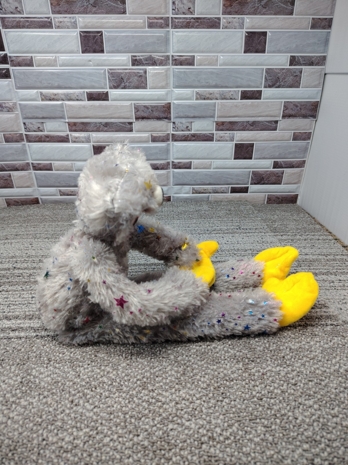 Poppy Playtime Gray Italo Huggy Wuggy Stary Plush Stuffed Animal