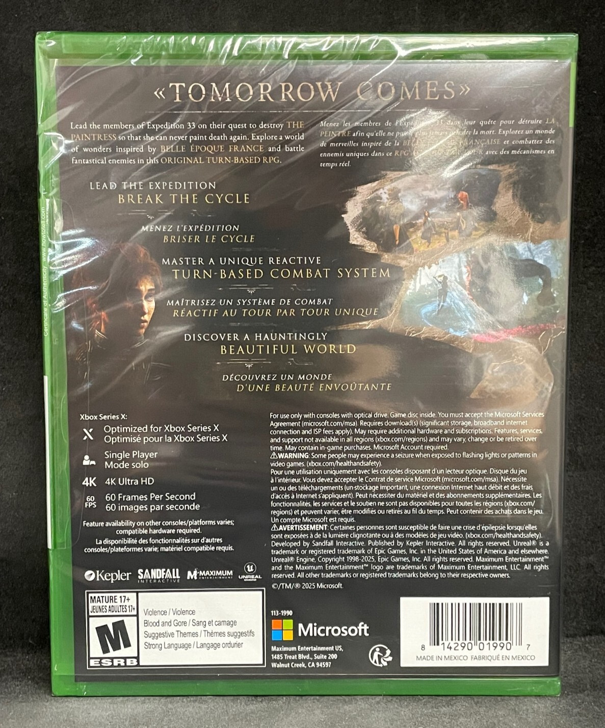 Clair Obscur: Expedition 33 (XSX / Xbox Series X) BRAND NEW
