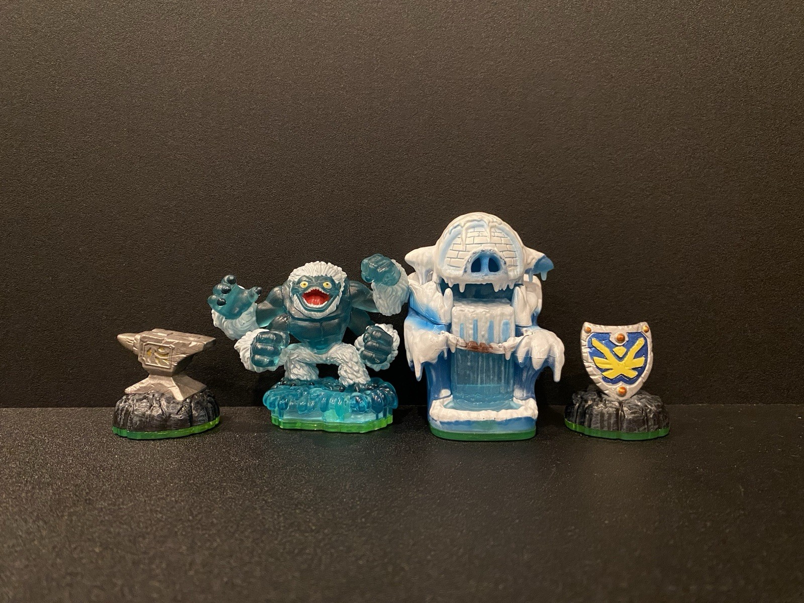 Activision Skylanders Spyro’s Adventure Pack Empire Of Ice Slam Bam Sky Lot Of 4