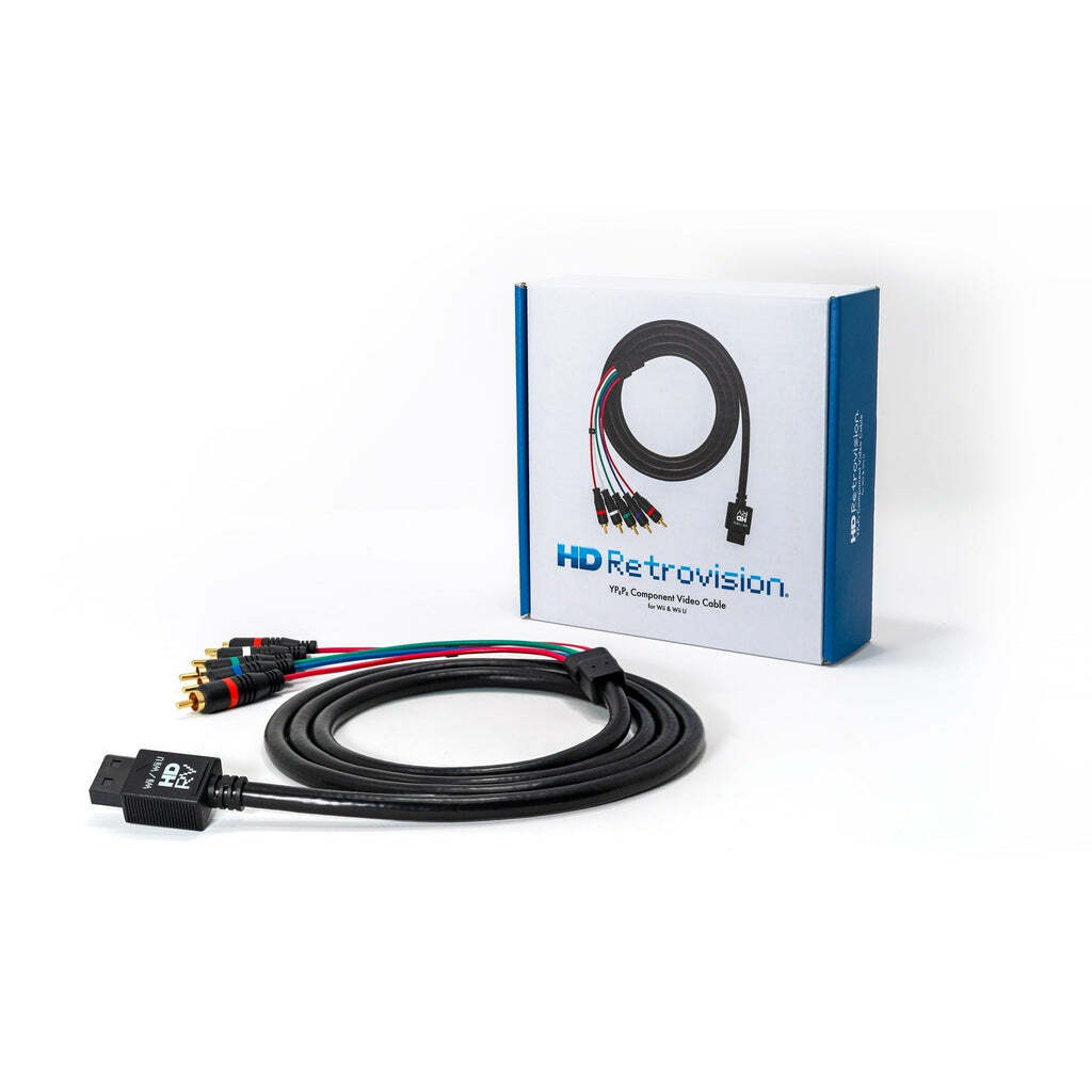 HD RETROVISION Wii YPbPr Component Cable for the Nintendo Wii/ Wii U