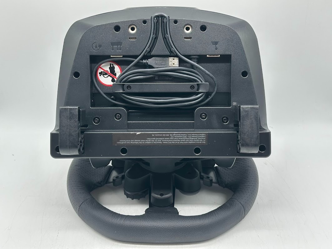 Logitech G923 Racing Wheel and Pedals – Black