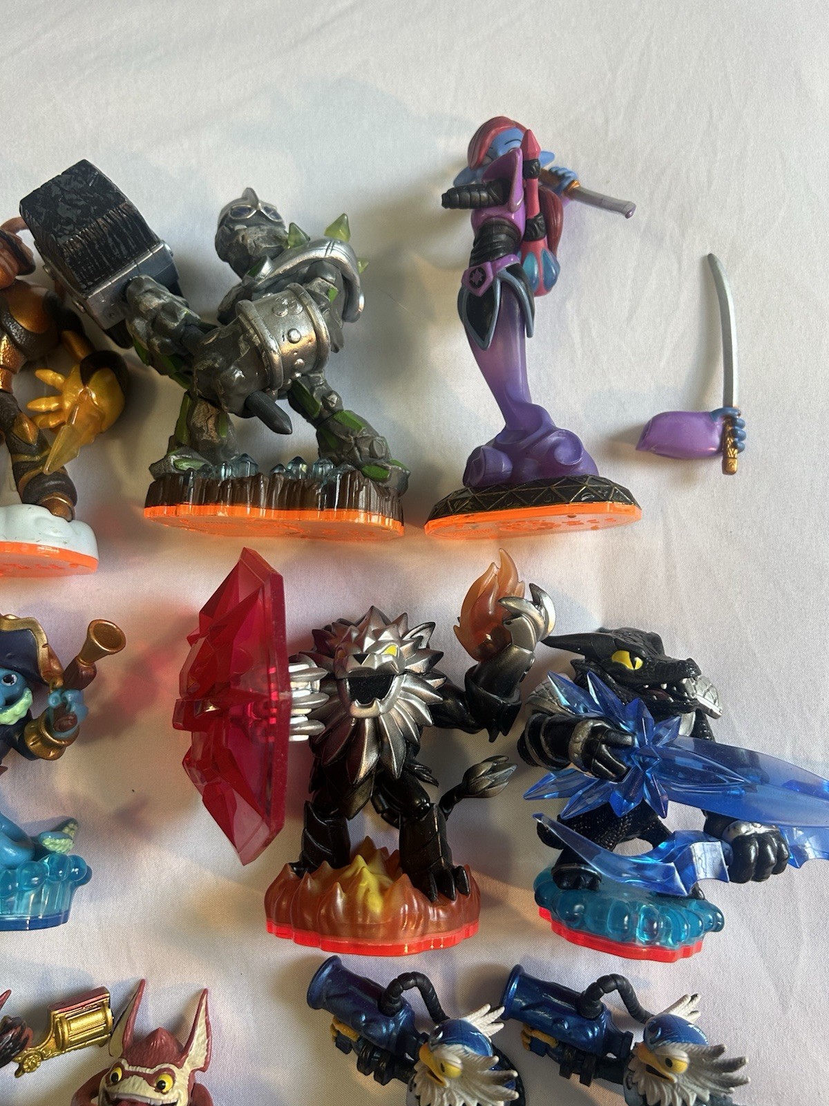 Skylanders LOT of 53, Portals & Games, Giants Swap Force Trap Team Superchargers