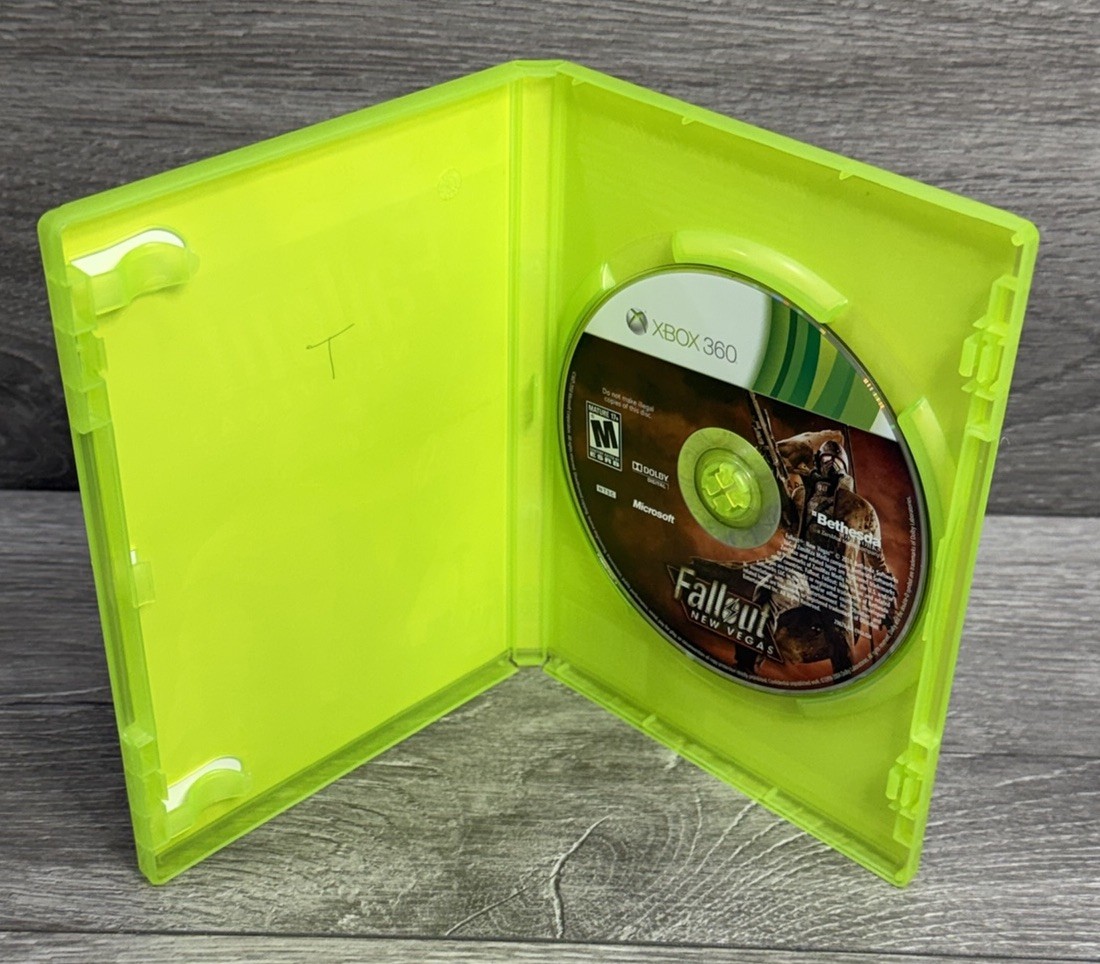 MINT💿! Fallout New Vegas NO MANUAL VG Refurbished +1yr Warranty Xbox 360