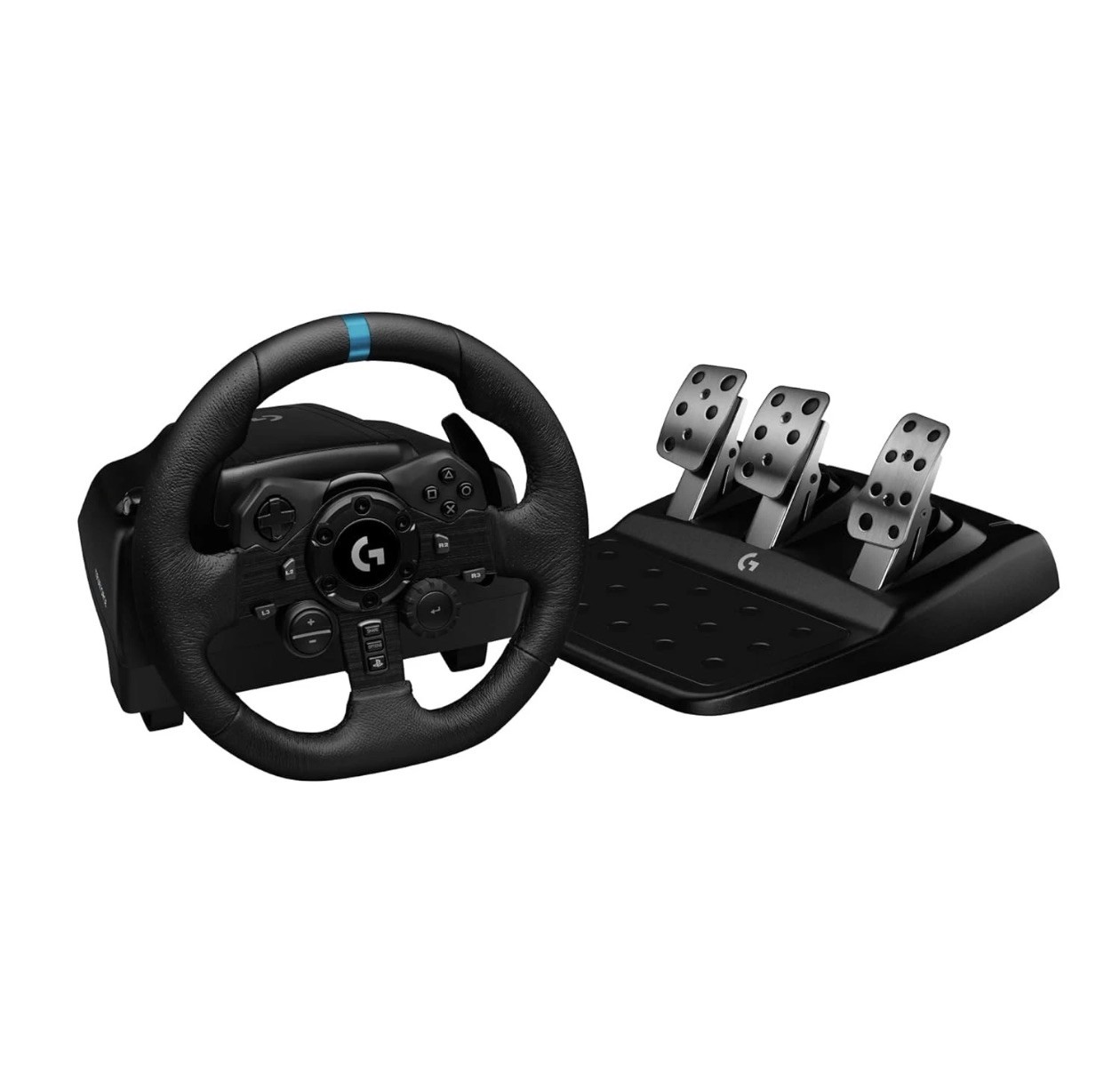 Logitech G923 Racing Wheel and Pedals, TRUEFORCE PS5, PS4, PC, Mac – 941-000147