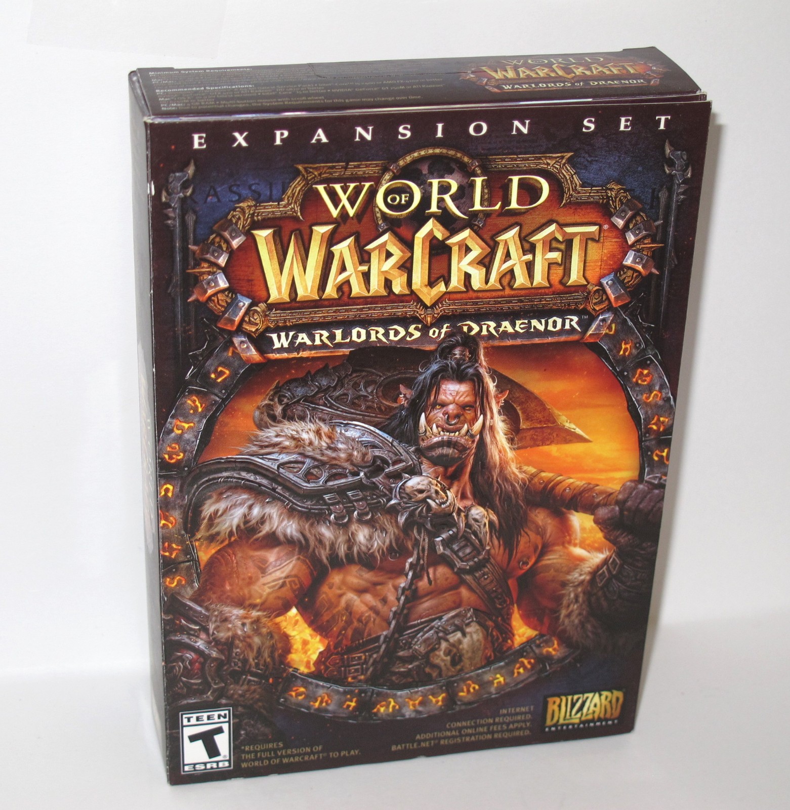 World of Warcraft Warlords of Draenor Expansion Set Brand Factory New Sealed PC